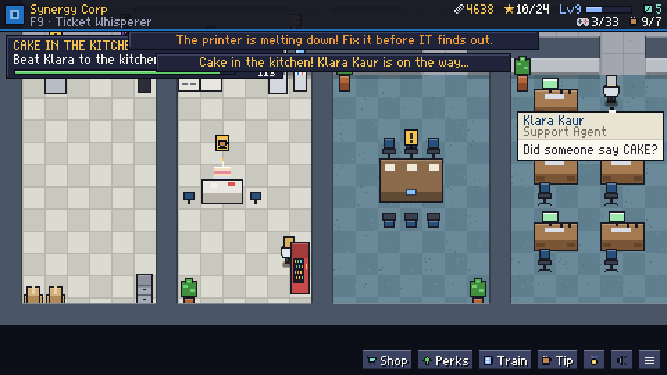Cake in the kitchen event